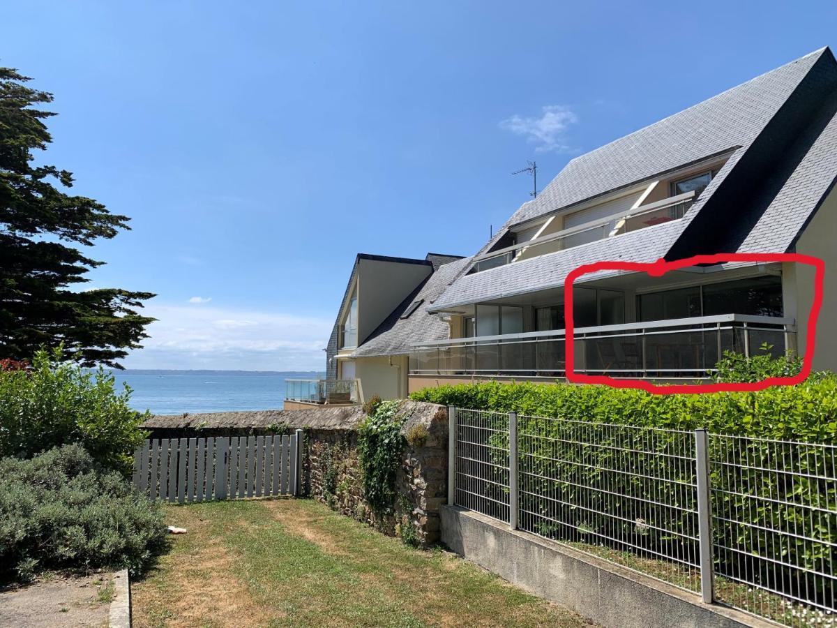 Les Pieds Dans L Eau Acces A La Plage Depuis La Residence Trébeurden Kültér fotó