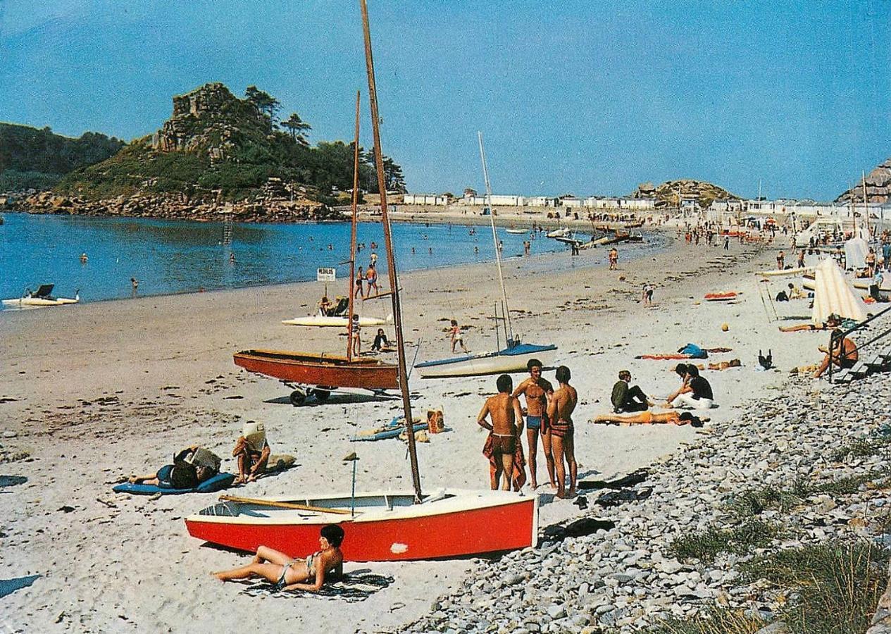 Les Pieds Dans L Eau Acces A La Plage Depuis La Residence Trébeurden Kültér fotó